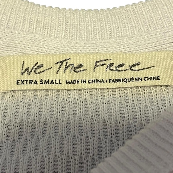 A22-White and multi-coloured striped sweater, with a relaxed fit #oversized - Picture 4 of 6